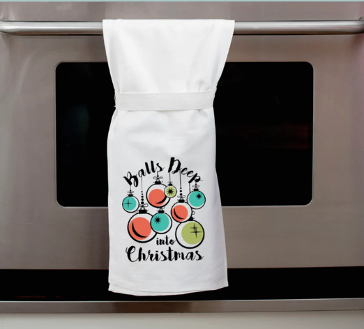 Kitchen Towel - Balls Deep