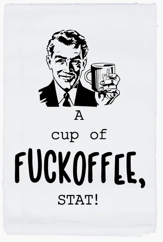 Kitchen Towel - Cup of F*ckoffee