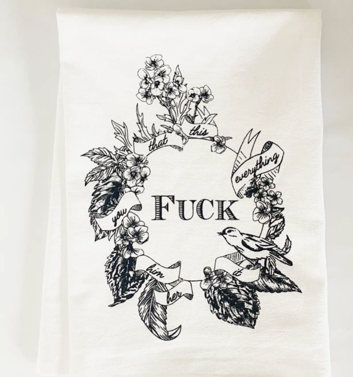 Kitchen Towel - F*ck