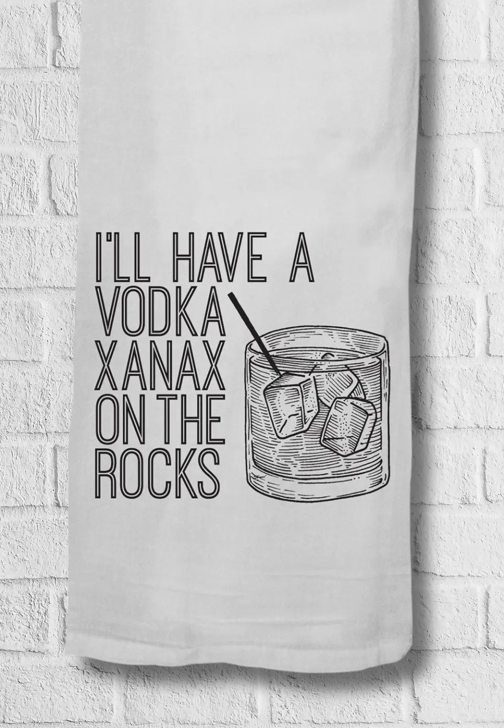 Kitchen Towel - Vodka & Zanax