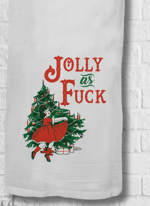 Kitchen Towel - Jolly As F*ck