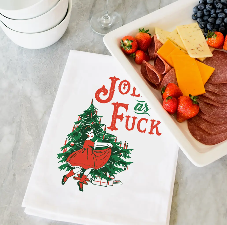 Kitchen Towel - Jolly As F*ck