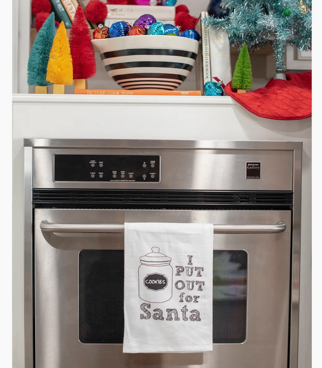 Kitchen Towel - I put out for Santa