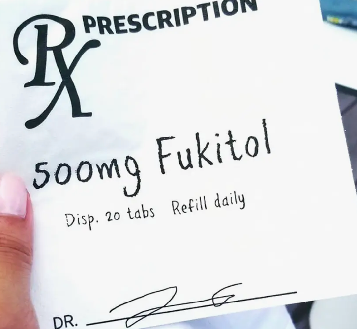 Napkins - RX Fukitol (20 Count)