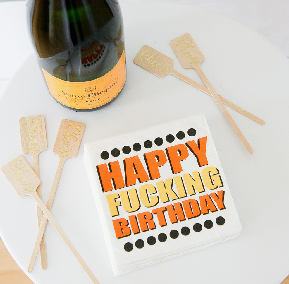 Napkins - Happy F*cking Birthday (20 Count)