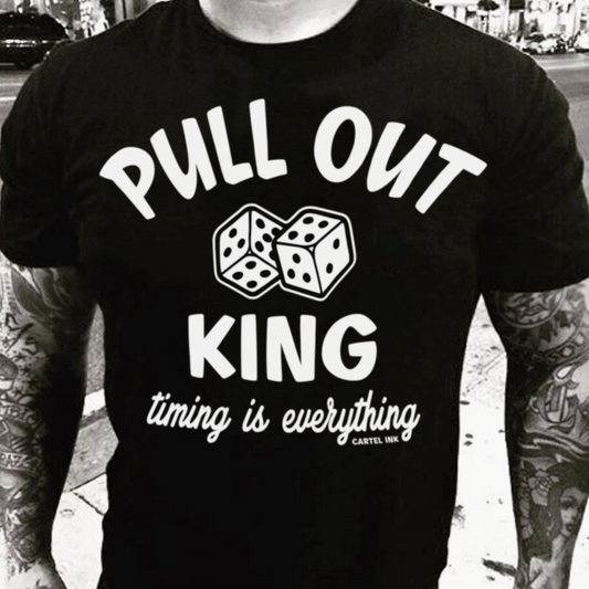 T-Shirt - Pullout King  (Black)