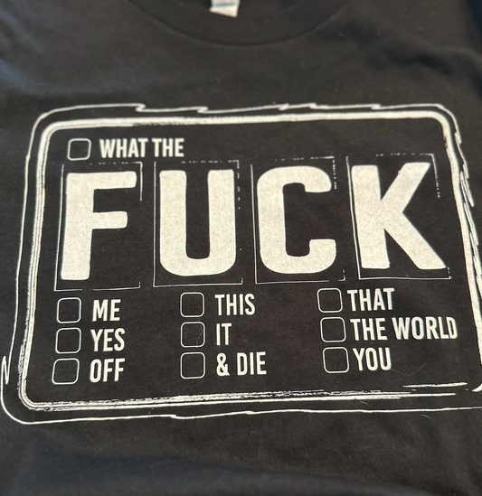 T-Shirt - F*ck Check the Box